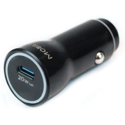 Mobilis 020016 Chargeur Auto Allume-cigare USB-C 20W GaN Charge Rapide Smartphones Tablettes 12-24V Sortie 5/9/12V Noir - Publicité Mobilis 020016 Chargeur Auto Allume-cigare USB-C 20W GaN Charge Rapide Smartphones Tablettes 12-24V Sortie 5/9/12V Noir - Publicité