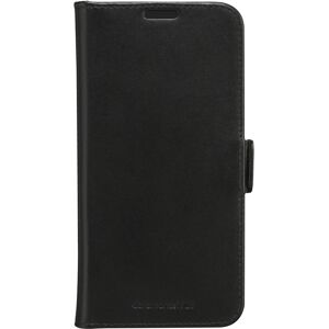 dbramante1928 Copenhagen Folio Noir pour Samsung Galaxy A55 5G - Étui en Cuir 6.6" avec Support, 3 Compartiments Cartes - Dimensions 84x16x168mm