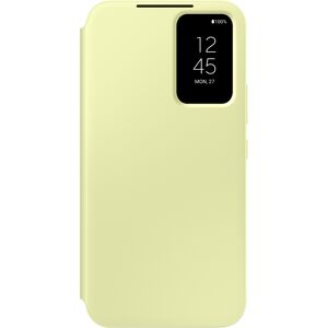 Étui Samsung EF-ZA546 avec portefeuille et fenêtre d'affichage pour smartphone 6.4" coloris citron vert