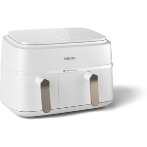 Philips Airfryer Série 3000 NA353/10 Double Panier 9L (6L + 3L) Rapid Air, 2750W, 40-200°C, Minuteur 60min, Écran LED, Compatible Lave-Vaisselle