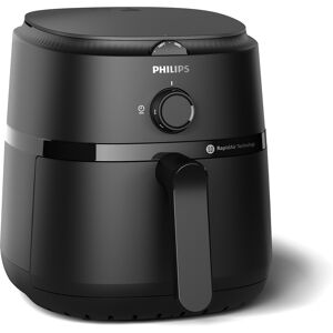 Philips Airfryer Série 1000 NA120/00 - Friteuse à air chaud 4.2L, Technologie Rapid Air, 1500W, 80-200°C, Minuteur 60 min, 12 programmes, Noir