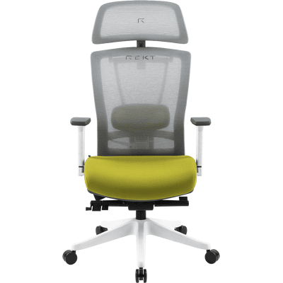 Chaise ergonomique professionnelle REKT OFFICE-R V2 vert et blanc Vert et Blanc - Publicité Chaise ergonomique professionnelle REKT OFFICE-R V2 vert et blanc Vert et Blanc - Publicité