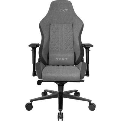 Chaise de bureau gaming - Fauteuil gamer tissu gris foncé - REKT ULTIM8 Deep Grey Gris Foncé - Publicité Chaise de bureau gaming - Fauteuil gamer tissu gris foncé - REKT ULTIM8 Deep Grey Gris Foncé - Publicité