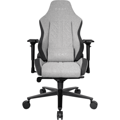 Chaise de bureau gaming- Fauteuil gamer tissu gris clair - REKT ULTIM8 Light Grey Gris Clair - Publicité Chaise de bureau gaming- Fauteuil gamer tissu gris clair - REKT ULTIM8 Light Grey Gris Clair - Publicité