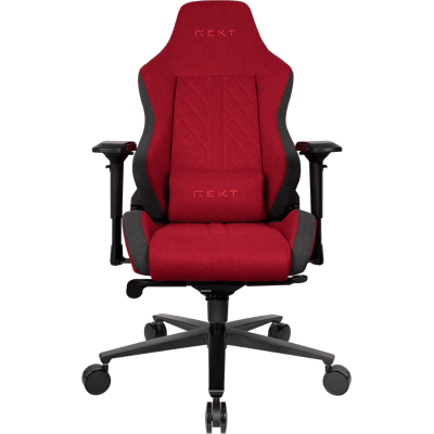Chaise de bureau gaming - Fauteuil gamer tissu rouge - REKT ULTIM8 True Red Rouge - Publicité Chaise de bureau gaming - Fauteuil gamer tissu rouge - REKT ULTIM8 True Red Rouge - Publicité