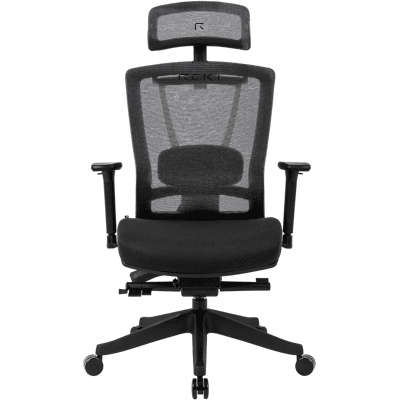 REKT OFFICE-R noir - Chaise ergonomique bureau professionelle Noir - Publicité REKT OFFICE-R noir - Chaise ergonomique bureau professionelle Noir - Publicité