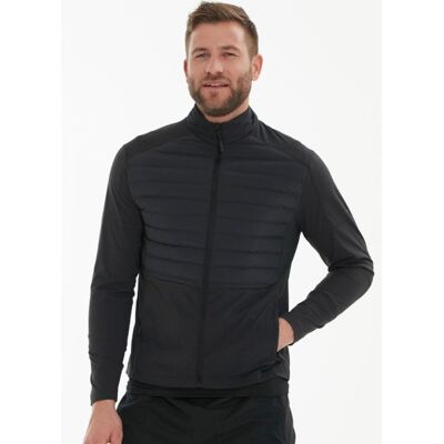 Veste Hybrid Endurance Benst Primaloft T.M Noir pour Course à Pied - Confort Optimal et Isolation Légère, Taille Disponible - Publicité Veste Hybrid Endurance Benst Primaloft T.M Noir pour Course à Pied - Confort Optimal et Isolation Légère, Taille Disponible - Publicité