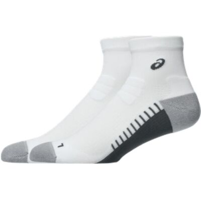 Asics Performance Run Sock Quarter T. 43-46 III Blanc Unisexe - Publicité Asics Performance Run Sock Quarter T. 43-46 III Blanc Unisexe - Publicité