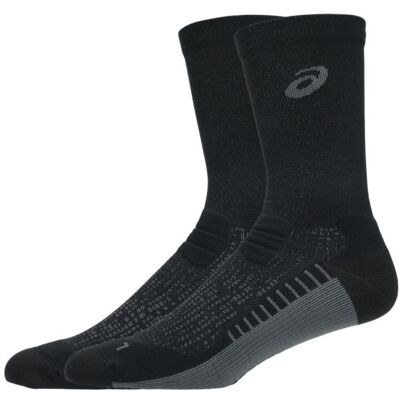 Asics Performance Run Sock Crew T. 43-46 III Noir Unisexe - Publicité Asics Performance Run Sock Crew T. 43-46 III Noir Unisexe - Publicité