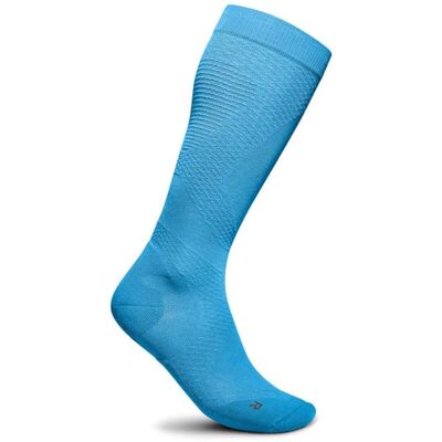 Chaussettes de Compression Ultralight Bauerfeind Hautes T. L 41-43 Bleu - Confort et Performance pour la Course à Pied - Publicité Chaussettes de Compression Ultralight Bauerfeind Hautes T. L 41-43 Bleu - Confort et Performance pour la Course à Pied - Publicité