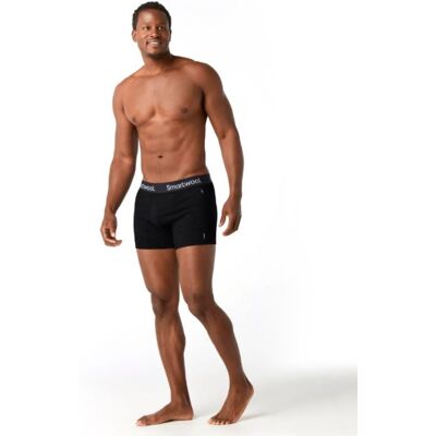 Smartwool Boxer Briefs en Laine pour Homme - Pointure L, Couleur Noir, Confort Optimal - Publicité Smartwool Boxer Briefs en Laine pour Homme - Pointure L, Couleur Noir, Confort Optimal - Publicité