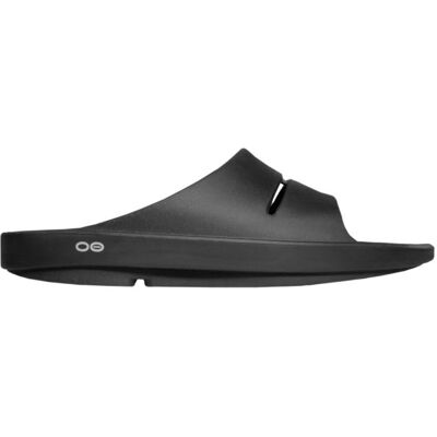 Sandales de récupération Oofos Ooahh Slide T. 37 Noir - Confort optimal pour la récupération après la course - Publicité Sandales de récupération Oofos Ooahh Slide T. 37 Noir - Confort optimal pour la récupération après la course - Publicité