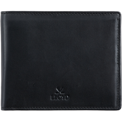 LLOYD Unisex PORTEFEUILLE Noir in - Cuir lisse - Publicité LLOYD Unisex PORTEFEUILLE Noir in - Cuir lisse - Publicité