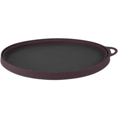 Lifeventure - Silicone Ellipse Flexi-plate - Violet - Plate - Publicité Lifeventure - Silicone Ellipse Flexi-plate - Violet - Plate - Publicité