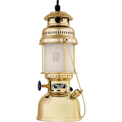 Petromax Lampe HK500 Brass, lampe, laiton - Publicité Petromax Lampe HK500 Brass, lampe, laiton - Publicité