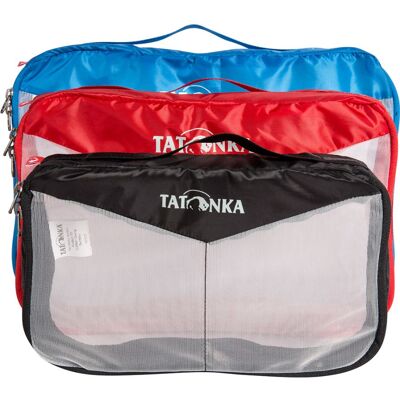 Tatonka Mesh Bag Set III, cube de rangement, multi - Publicité Tatonka Mesh Bag Set III, cube de rangement, multi - Publicité