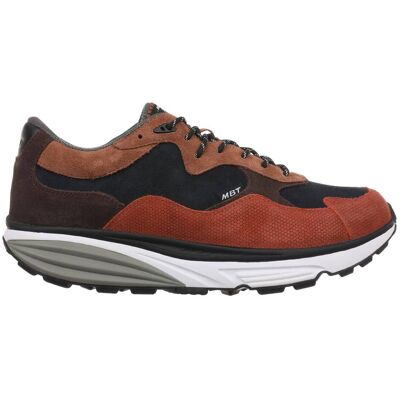 MBT Narita Chaussures de plein air pour hommes - couleur:Brown/Navy - taille:44.5 Marron 44.5 - Publicité MBT Narita Chaussures de plein air pour hommes - couleur:Brown/Navy - taille:44.5 Marron 44.5 - Publicité