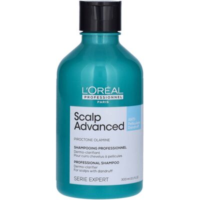 Shampoo Anti-Pelliculaire Dermo-clarifiant L'Oréal Professionnel 300ml - Publicité Shampoo Anti-Pelliculaire Dermo-clarifiant L'Oréal Professionnel 300ml - Publicité