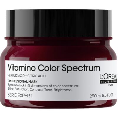 L'Oréal Professionnel Vitamino Color Spectrum Masque - Protection de la couleur et hydratation - Publicité L'Oréal Professionnel Vitamino Color Spectrum Masque - Protection de la couleur et hydratation - Publicité