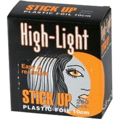Sibel High-Light Stick Up Feuille en Plastique Orange - Accessoires pour Highlights - Publicité Sibel High-Light Stick Up Feuille en Plastique Orange - Accessoires pour Highlights - Publicité