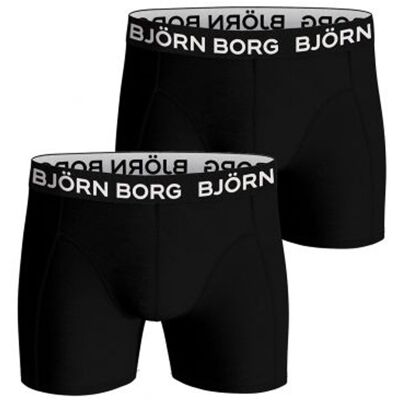 Björn Borg Bamboo Cotton Blend Boxer 2-pack Black Str. XXL 2 stk. Publicité Björn Borg Bamboo Cotton Blend Boxer 2-pack Black Str. XXL 2 stk. Publicité
