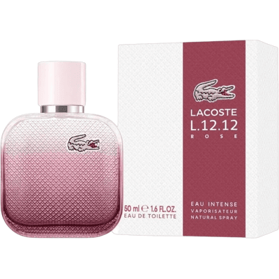 Lacoste L.12.12 Rose Eau Intense - Eau De Toilette pour Femmes - Publicité Lacoste L.12.12 Rose Eau Intense - Eau De Toilette pour Femmes - Publicité