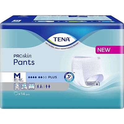 Pantalon Tena Plus M Nouveau 14Pcs 2534 - Publicité Pantalon Tena Plus M Nouveau 14Pcs 2534 - Publicité