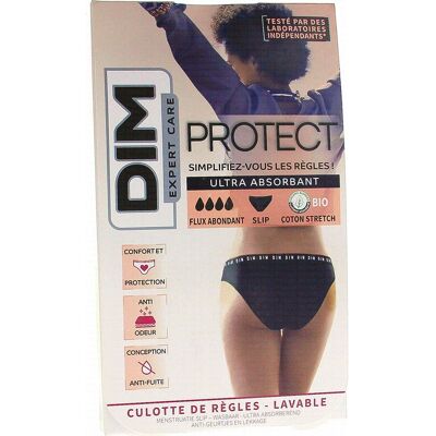 Dim Protect Braga Menstrual Ultra Absorbente Bio 1ud - Publicité Dim Protect Braga Menstrual Ultra Absorbente Bio 1ud - Publicité