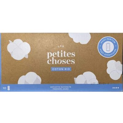 Les Petites Choses Serviettes Hygiéniques Post-Partum Bio - Publicité Les Petites Choses Serviettes Hygiéniques Post-Partum Bio - Publicité