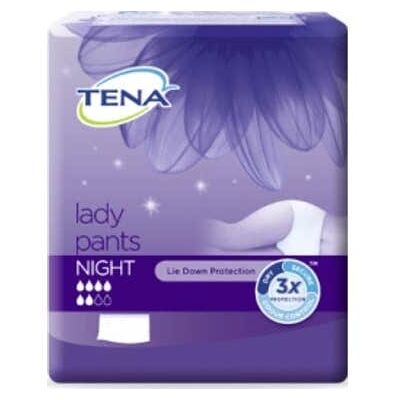 Pantalon Tena Lady Night Large 7uds 7uds - Publicité Pantalon Tena Lady Night Large 7uds 7uds - Publicité