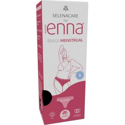 Enna Menstrual Panty Classic Day Heavy Flow Black Size S 1 Unité - Publicité Enna Menstrual Panty Classic Day Heavy Flow Black Size S 1 Unité - Publicité