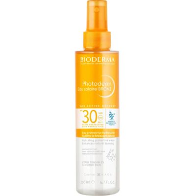 Bioderma Photoderm Eau solaire Bronz SPF30 (200 ml) - Publicité Bioderma Photoderm Eau solaire Bronz SPF30 (200 ml) - Publicité