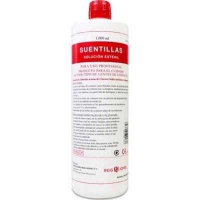 Reig Jofre Solution Liquide pour Lentilles de Contact - 1000ml - Publicité Reig Jofre Solution Liquide pour Lentilles de Contact - 1000ml - Publicité