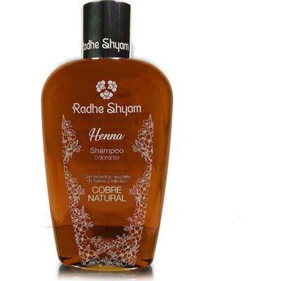 Shampoing à la Henné Cuivré Radhe Shyam / Sitarama - Entretien couleur - Publicité Shampoing à la Henné Cuivré Radhe Shyam / Sitarama - Entretien couleur - Publicité