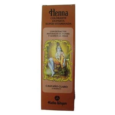 Radhe Shyam Henna Brun Clair 200 ml - Pâte de Henné Cheveux - Publicité Radhe Shyam Henna Brun Clair 200 ml - Pâte de Henné Cheveux - Publicité