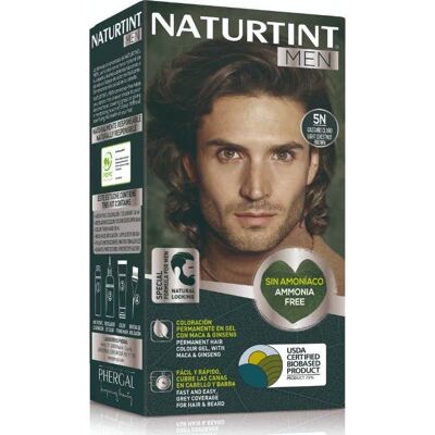 Naturtint Gel Coloration Homme - Permanente 5N - 170ml - Publicité Naturtint Gel Coloration Homme - Permanente 5N - 170ml - Publicité