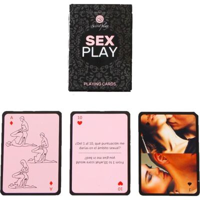 Secretplay Jeu de Cartes Érotique pour Couples - Amusement Adulte - Publicité Secretplay Jeu de Cartes Érotique pour Couples - Amusement Adulte - Publicité