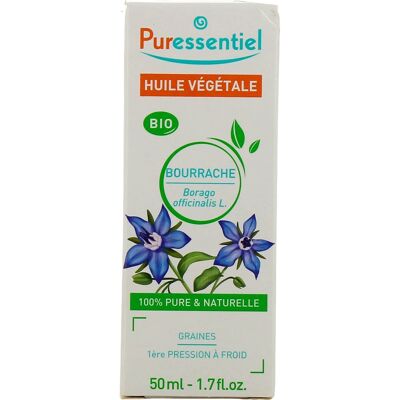 Puressentiel Huile Végétale Bourrache Bio 50ml - Publicité Puressentiel Huile Végétale Bourrache Bio 50ml - Publicité