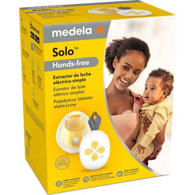 Medela Solo Pompe à Sein Électrique Mains Libres - Publicité Medela Solo Pompe à Sein Électrique Mains Libres - Publicité