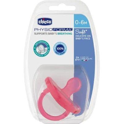 Chicco 0000271110000 Sucette Physio Silicone Souple - Sucette / Tétine - Publicité Chicco 0000271110000 Sucette Physio Silicone Souple - Sucette / Tétine - Publicité