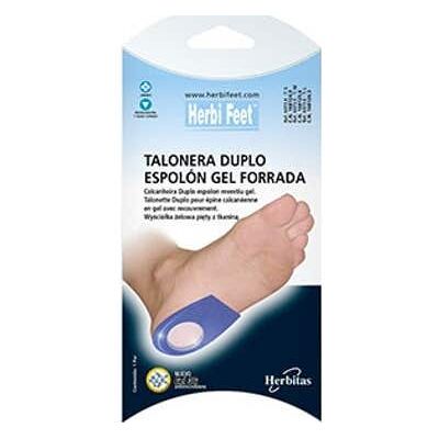 Protection de talon en gel double Herbi Feet - Amorti - Publicité Protection de talon en gel double Herbi Feet - Amorti - Publicité