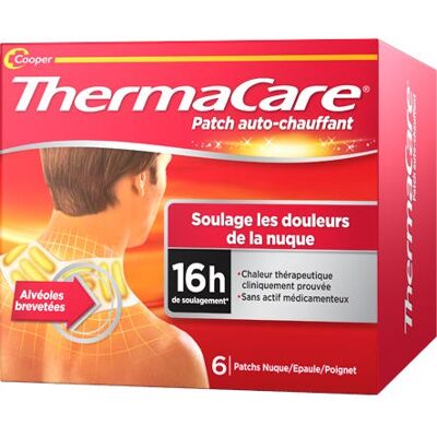 Thermacare Patch Thermique Cou Épaules Poignets - Soulagement Thérapeutique - Publicité Thermacare Patch Thermique Cou Épaules Poignets - Soulagement Thérapeutique - Publicité