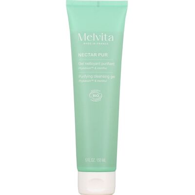 Gel Nettoyant Purifiant Bio Visage Melvita 200ml - Gel Nettoyant - Publicité Gel Nettoyant Purifiant Bio Visage Melvita 200ml - Gel Nettoyant - Publicité