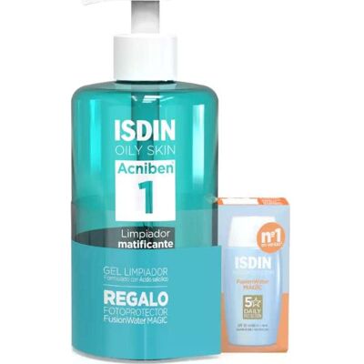 Ensemble Nettoyant Matifiant Acniben - Contrôle de l'Acné - Publicité Ensemble Nettoyant Matifiant Acniben - Contrôle de l'Acné - Publicité