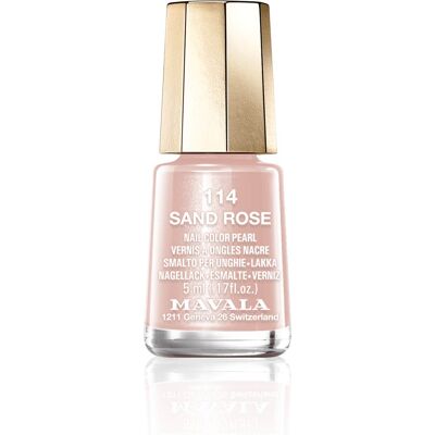 Mavala Mini Color Sand Rose 114 - Vernis à ongles - Publicité Mavala Mini Color Sand Rose 114 - Vernis à ongles - Publicité