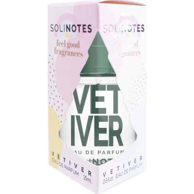 Solinotes Eau de Parfum Vétiver 15ml - Publicité Solinotes Eau de Parfum Vétiver 15ml - Publicité