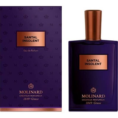 Molinard Insolent Santal Eau de Parfum 75ml - Publicité Molinard Insolent Santal Eau de Parfum 75ml - Publicité