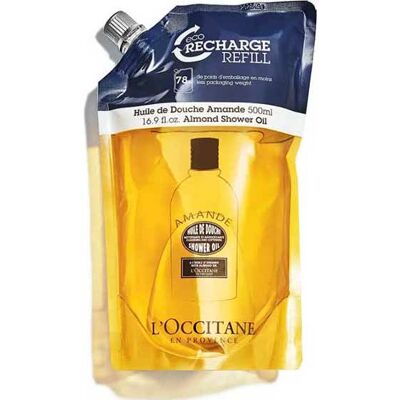 L'Occitane Huile de Douche Amande Recharge (500ml) - Publicité L'Occitane Huile de Douche Amande Recharge (500ml) - Publicité