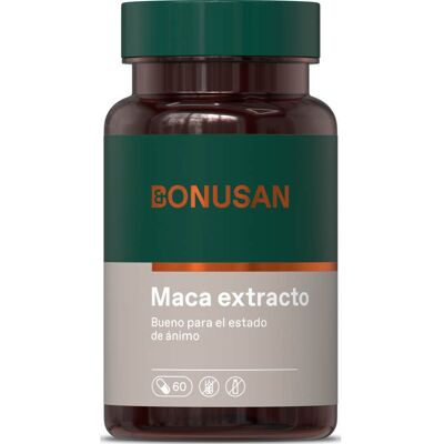 Bonusan Extrait de Maca 60 Capsules - Complément alimentaire - Publicité Bonusan Extrait de Maca 60 Capsules - Complément alimentaire - Publicité