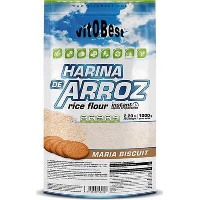 VitoBest Harina de Arroz Galleta 1kg - Publicité VitoBest Harina de Arroz Galleta 1kg - Publicité